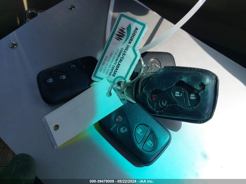 2010 Lexus Ls 460 VIN: JTHBL5EF8A5095288 Lot: 39479009