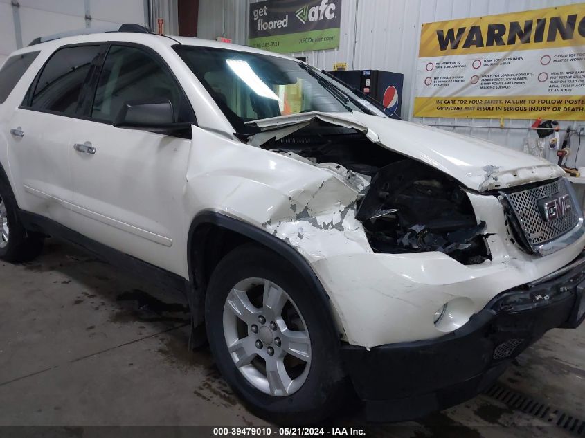 2012 GMC Acadia Sle VIN: 1GKKRPED3CJ138007 Lot: 39479010