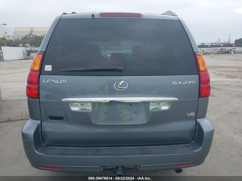 2004 Lexus Gx 470 470 VIN: JTJBT20X640061963 Lot: 39479014