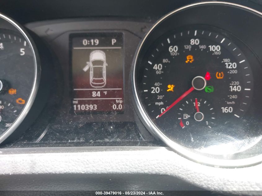 2017 Volkswagen Passat 1.8T R-Line VIN: 1VWDT7A34HC049879 Lot: 39479016