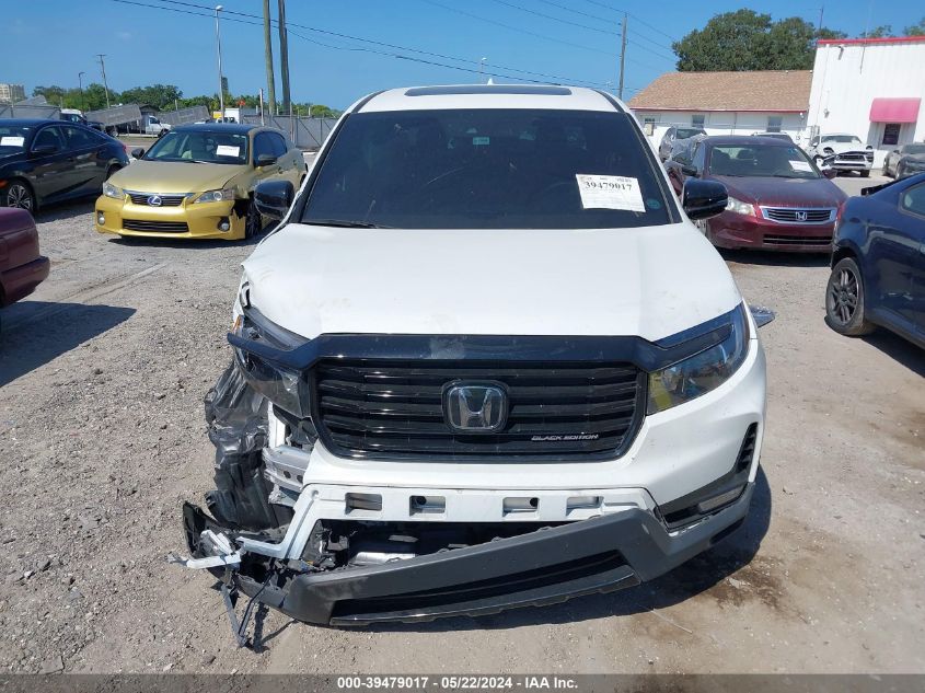 2023 Honda Ridgeline Black Edition VIN: 5FPYK3F83PB020614 Lot: 39479017