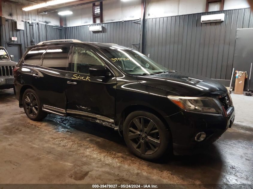 2015 Nissan Pathfinder Platinum VIN: 5N1AR2MM9FC633988 Lot: 39479027