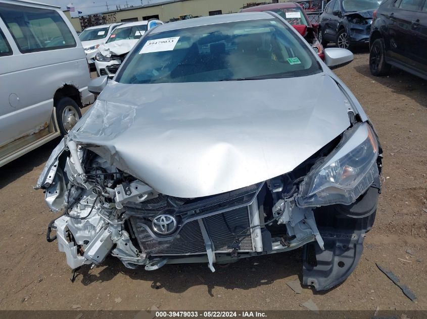 2016 Toyota Corolla Le VIN: 2T1BURHE0GC578343 Lot: 39479033