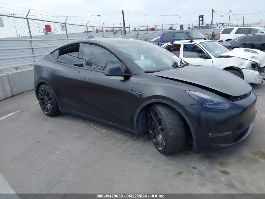 5YJYGDEF1MF211721 2021 TESLA MODEL Y - Image 1