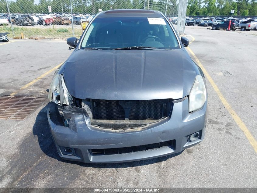 2008 Nissan Maxima 3.5 Se VIN: 1N4BA41E18C811250 Lot: 39479043