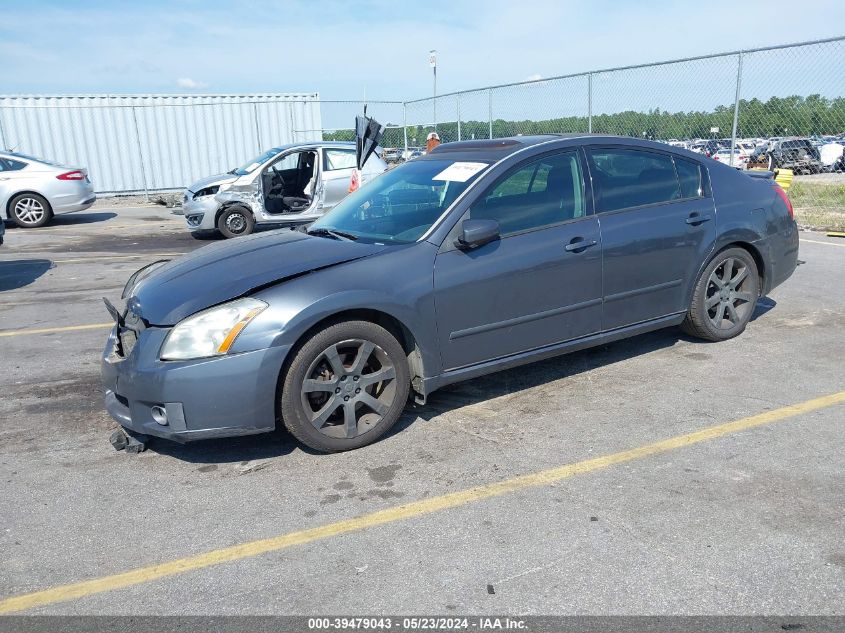 2008 Nissan Maxima 3.5 Se VIN: 1N4BA41E18C811250 Lot: 39479043