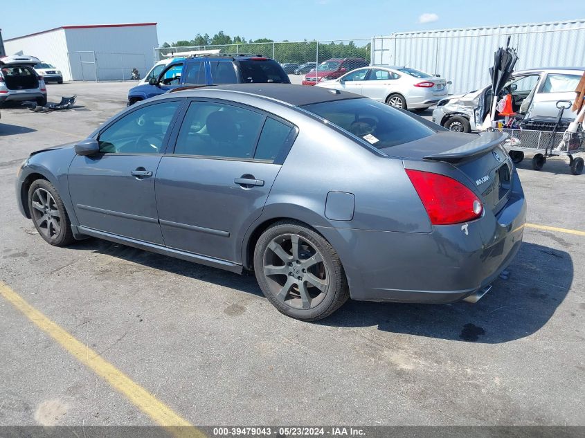 2008 Nissan Maxima 3.5 Se VIN: 1N4BA41E18C811250 Lot: 39479043