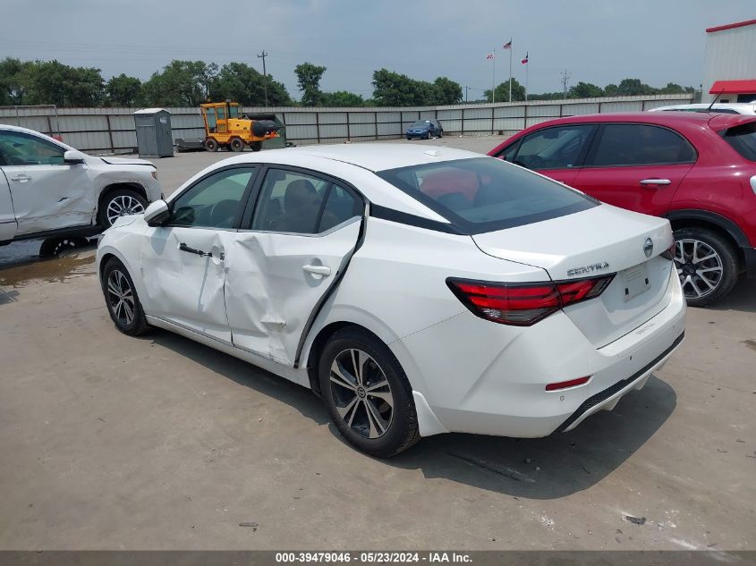 2020 Nissan Sentra Sv Xtronic Cvt VIN: 3N1AB8CV0LY271285 Lot: 39479046