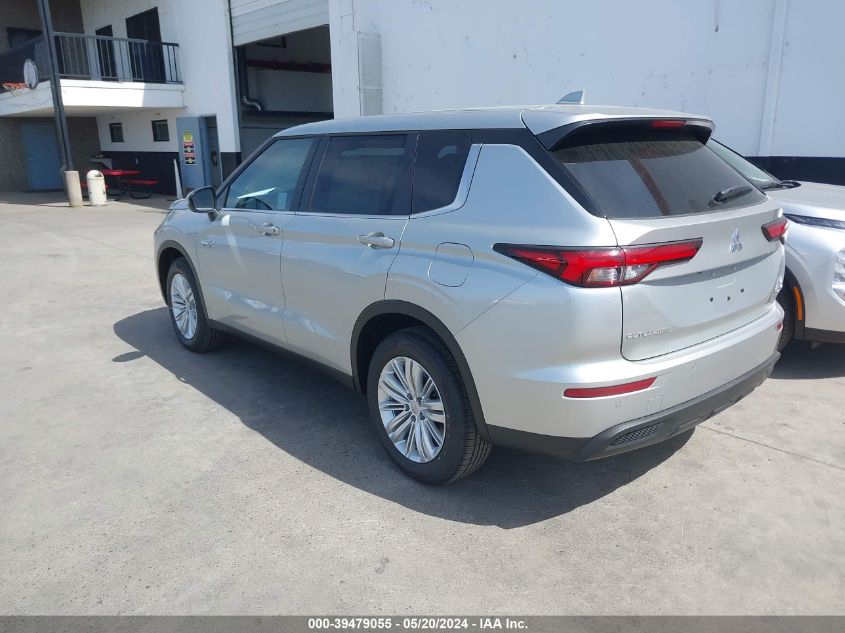 2024 Mitsubishi Outlander Phev Es S-Awc VIN: JA4T5UA92RZ058553 Lot: 39479055