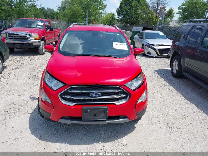 2020 Ford Ecosport Titanium VIN: MAJ6S3KL8LC349185 Lot: 39479057