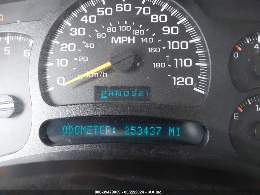 2005 Chevrolet Silverado 1500 Ls VIN: 2GCEC13T951326531 Lot: 39479059