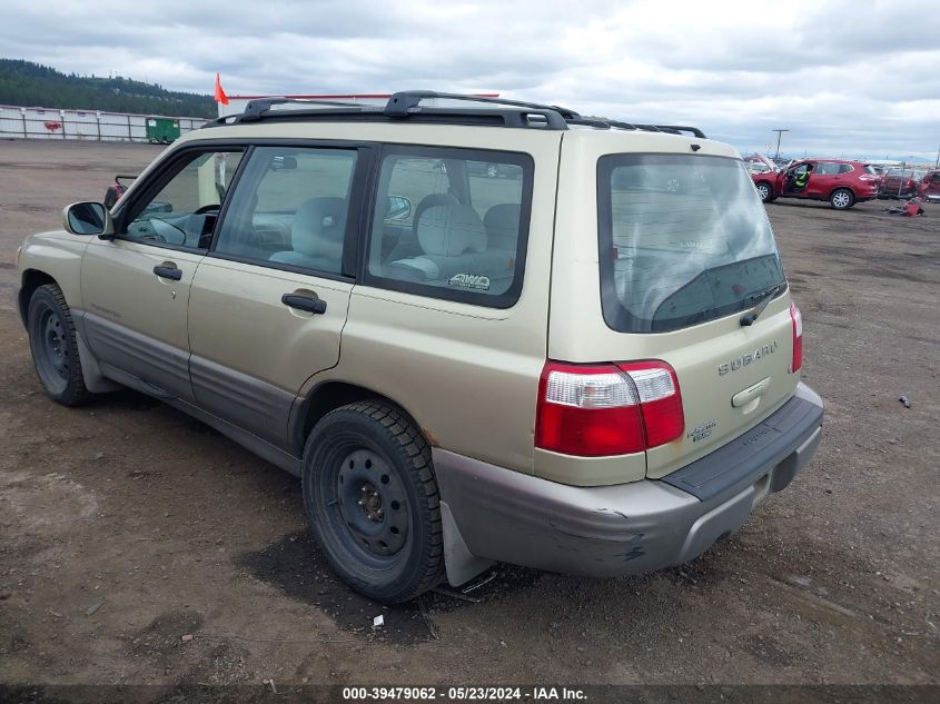 2002 Subaru Forester S VIN: JF1SF65522H729240 Lot: 39479062