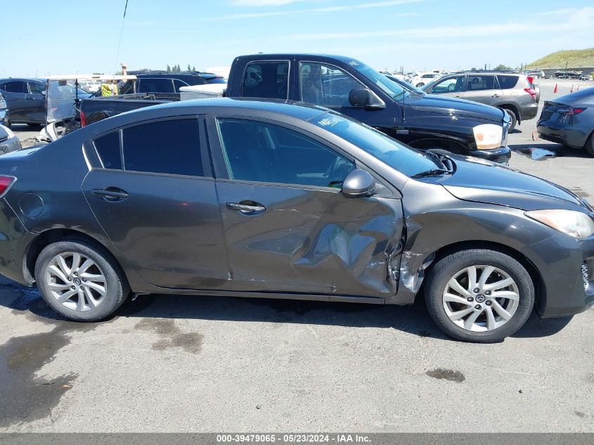 2013 Mazda Mazda3 I Touring VIN: JM1BL1V81D1713851 Lot: 39479065