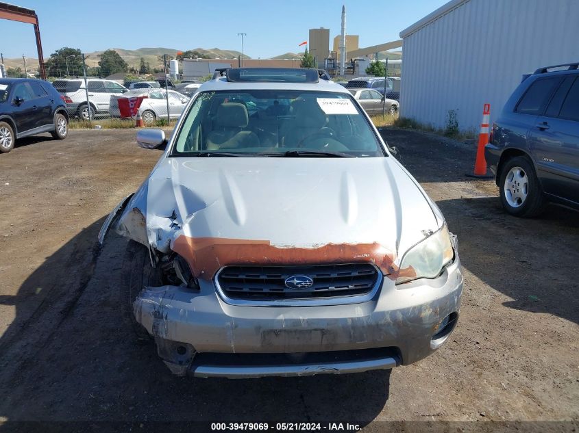 2006 Subaru Outback 3.0R L.l. Bean Edition VIN: 4S4BP86C564333344 Lot: 39479069