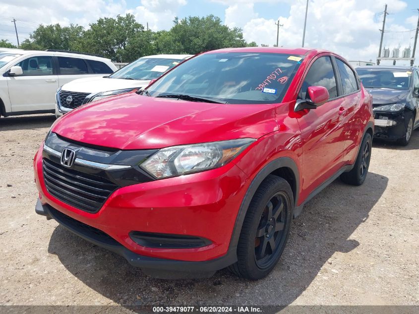 2018 Honda Hr-V Lx VIN: 3CZRU5H31JG704058 Lot: 39479077