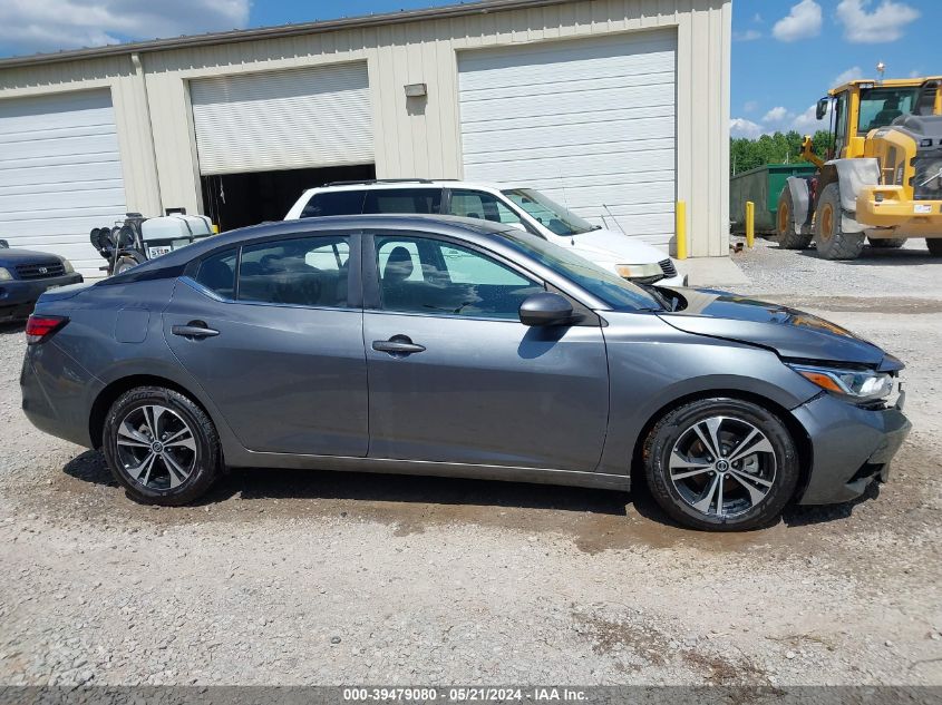 2022 Nissan Sentra Sv Xtronic Cvt VIN: 3N1AB8CV9NY290548 Lot: 39479080