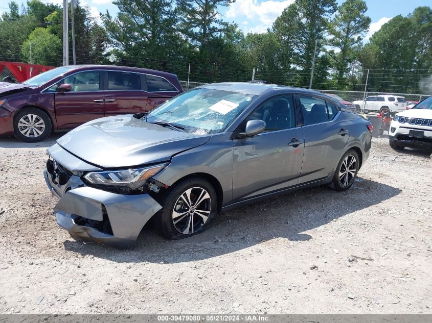 2022 Nissan Sentra Sv Xtronic Cvt VIN: 3N1AB8CV9NY290548 Lot: 39479080