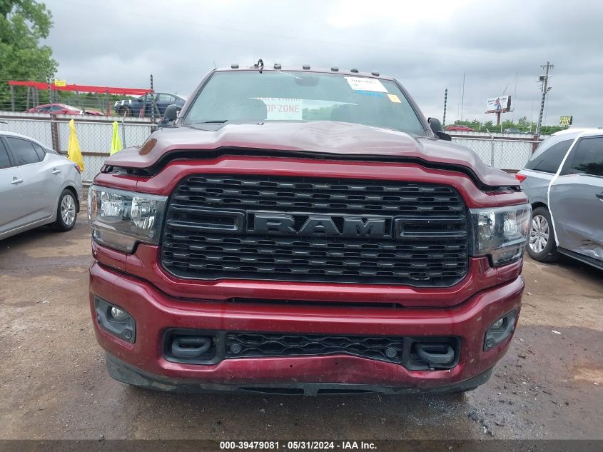 2022 Ram 2500 VIN: 3C6UR5DL9NG131687 Lot: 39479081