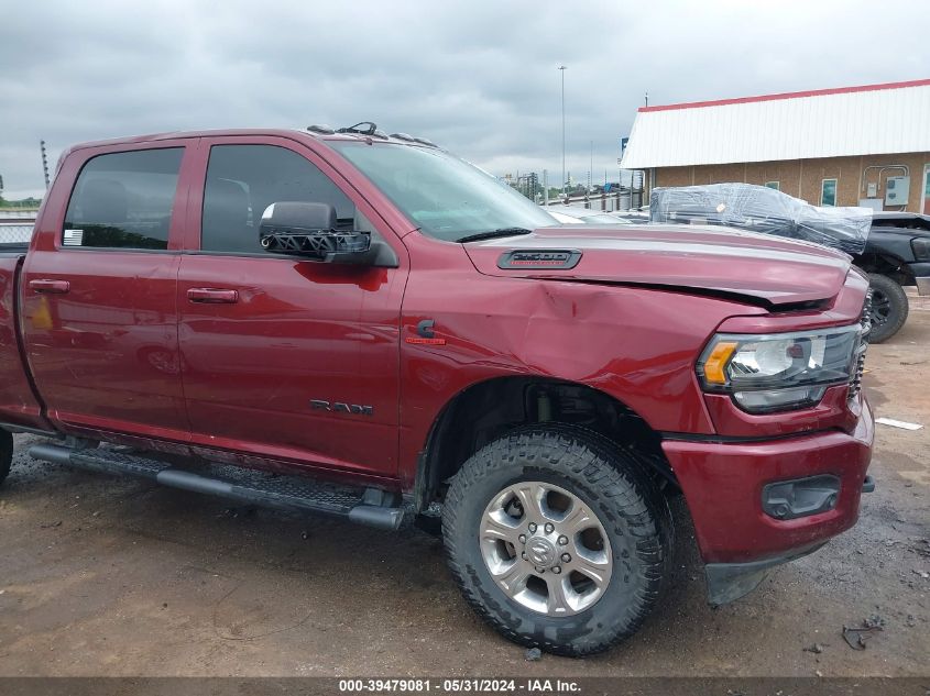 2022 Ram 2500 VIN: 3C6UR5DL9NG131687 Lot: 39479081