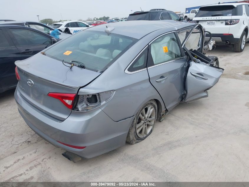 2017 HYUNDAI SONATA SE - 5NPE24AF7HH492910