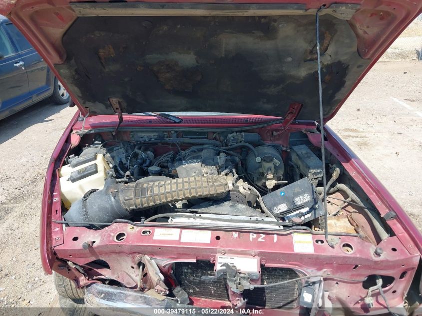 1997 Ford Ranger Splash/Xlt VIN: 1FTCR14X3VPB16100 Lot: 39479115