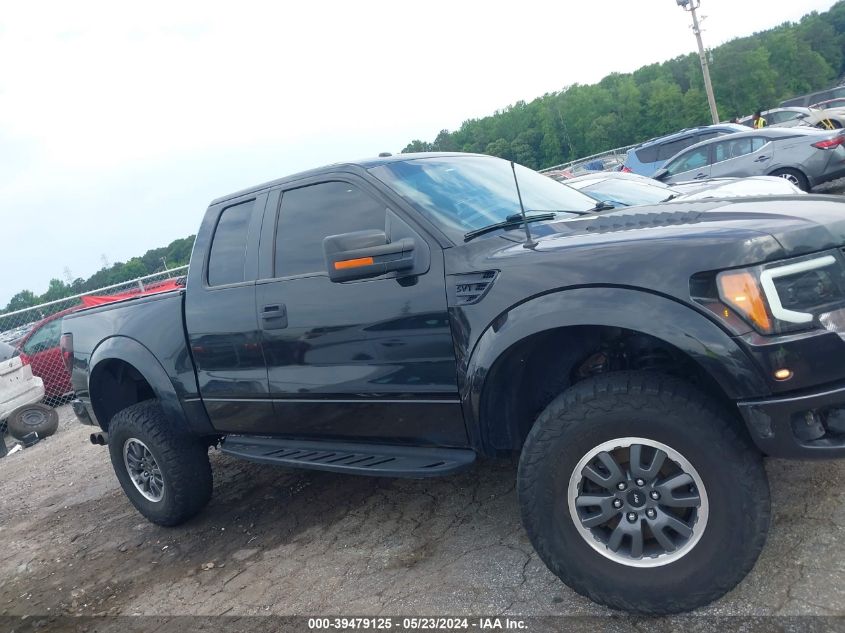 2010 Ford F-150 Svt Raptor VIN: 1FTEX1E64AFB96284 Lot: 39479125