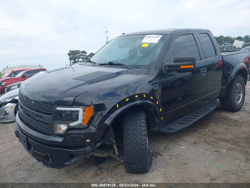2010 Ford F-150 Svt Raptor VIN: 1FTEX1E64AFB96284 Lot: 39479125