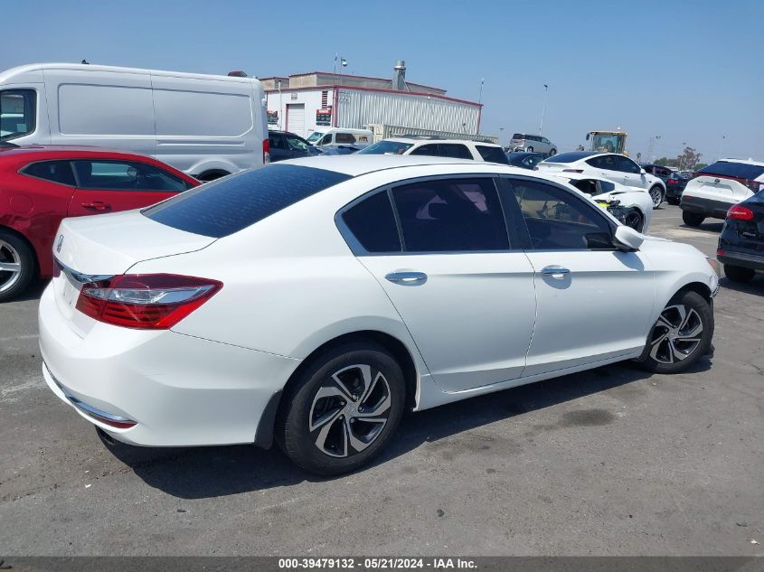 2016 Honda Accord Lx VIN: 1HGCR2F36GA045546 Lot: 39479132