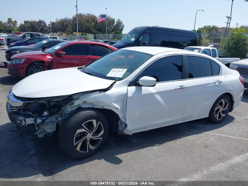 2016 Honda Accord Lx VIN: 1HGCR2F36GA045546 Lot: 39479132