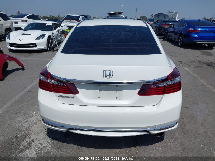 2016 Honda Accord Lx VIN: 1HGCR2F36GA045546 Lot: 39479132