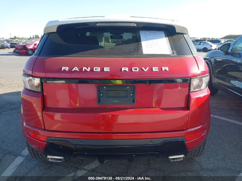 2015 Land Rover Range Rover Evoque VIN: SALVT2BG3FH045360 Lot: 39479138