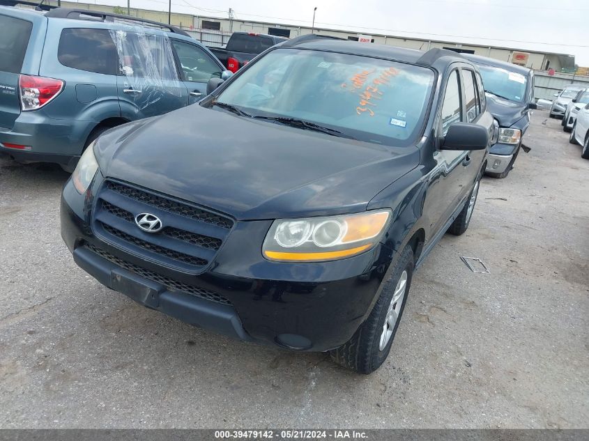 2009 Hyundai Santa Fe Gls VIN: 5NMSG13D89H322343 Lot: 39479142