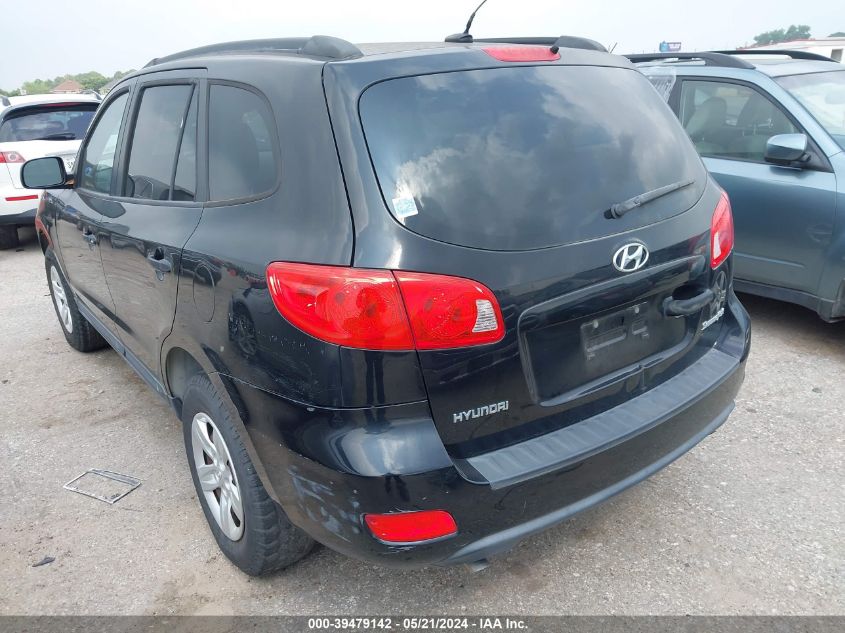 2009 Hyundai Santa Fe Gls VIN: 5NMSG13D89H322343 Lot: 39479142