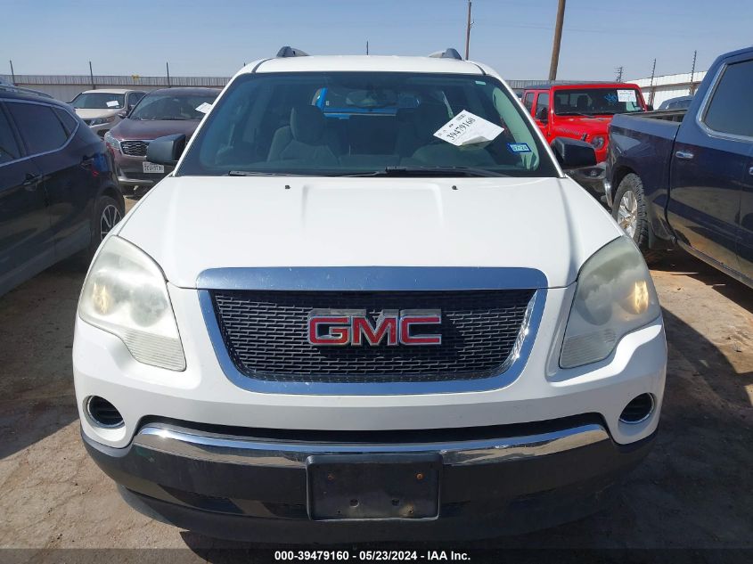 2011 GMC Acadia Sl VIN: 1GKKRNED2BJ313205 Lot: 39479160