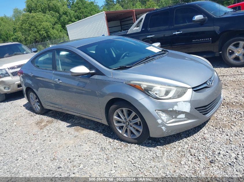 2014 Hyundai Elantra Se (Ulsan Plant) VIN: KMHDH4AE4EU173883 Lot: 39479166