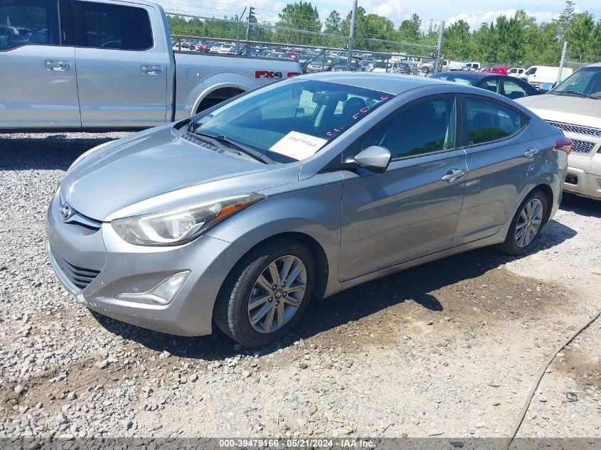 2014 Hyundai Elantra Se (Ulsan Plant) VIN: KMHDH4AE4EU173883 Lot: 39479166