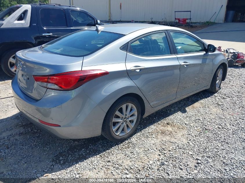 2014 Hyundai Elantra Se (Ulsan Plant) VIN: KMHDH4AE4EU173883 Lot: 39479166