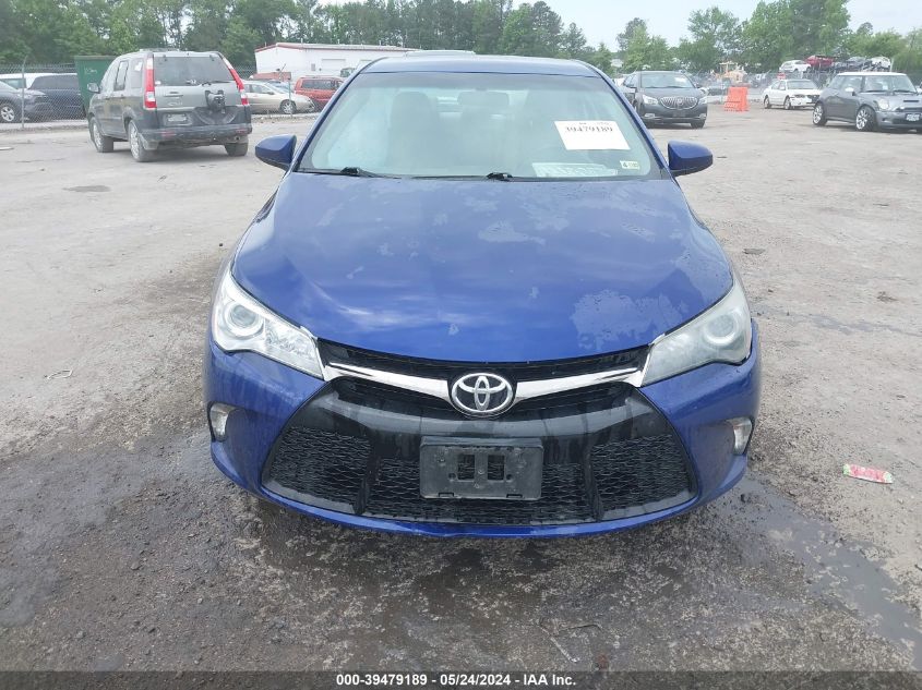 2015 Toyota Camry Se VIN: 4T1BF1FKXFU924366 Lot: 39479189