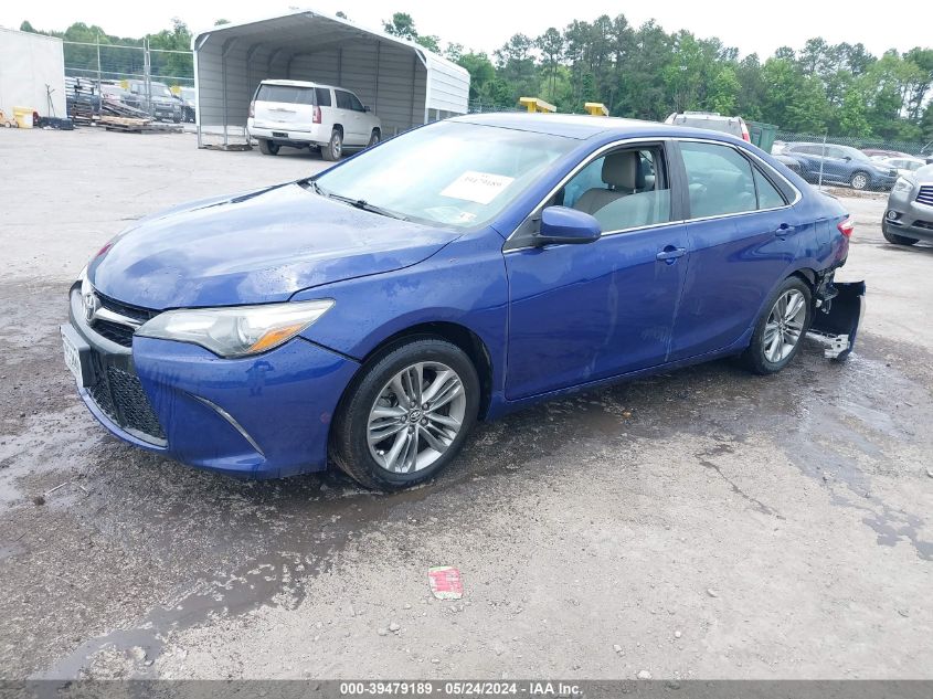 2015 Toyota Camry Se VIN: 4T1BF1FKXFU924366 Lot: 39479189