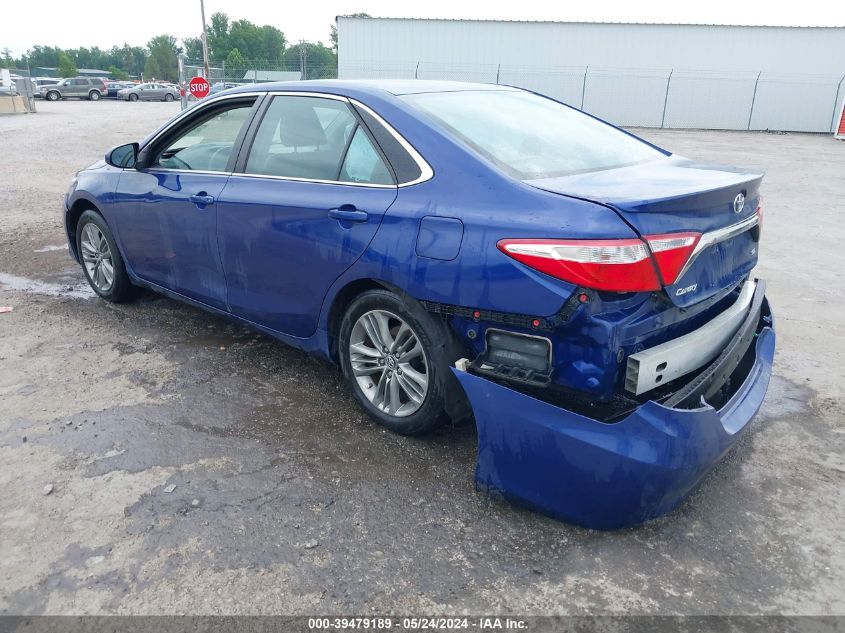 2015 Toyota Camry Se VIN: 4T1BF1FKXFU924366 Lot: 39479189