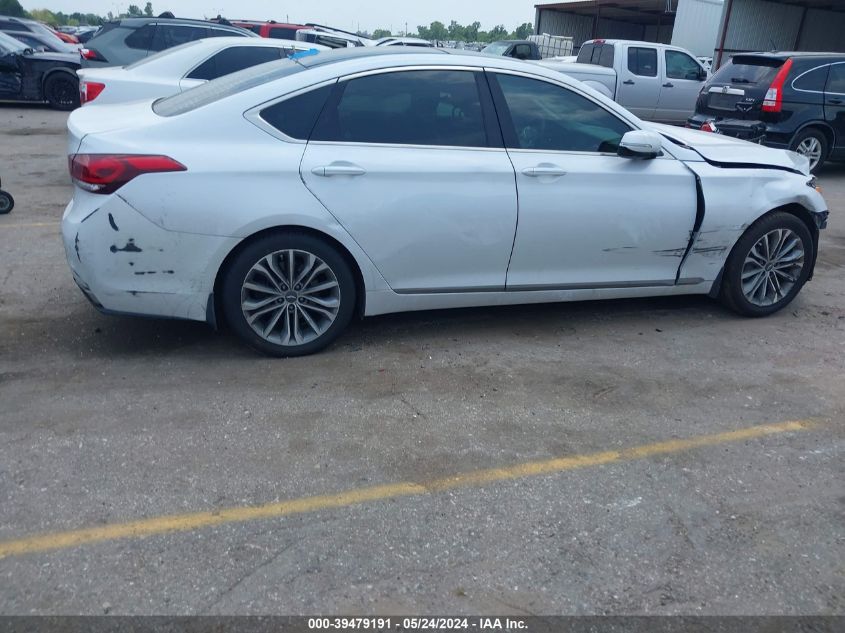 2017 Genesis G80 3.8 VIN: KMHGN4JE9HU188034 Lot: 39479191