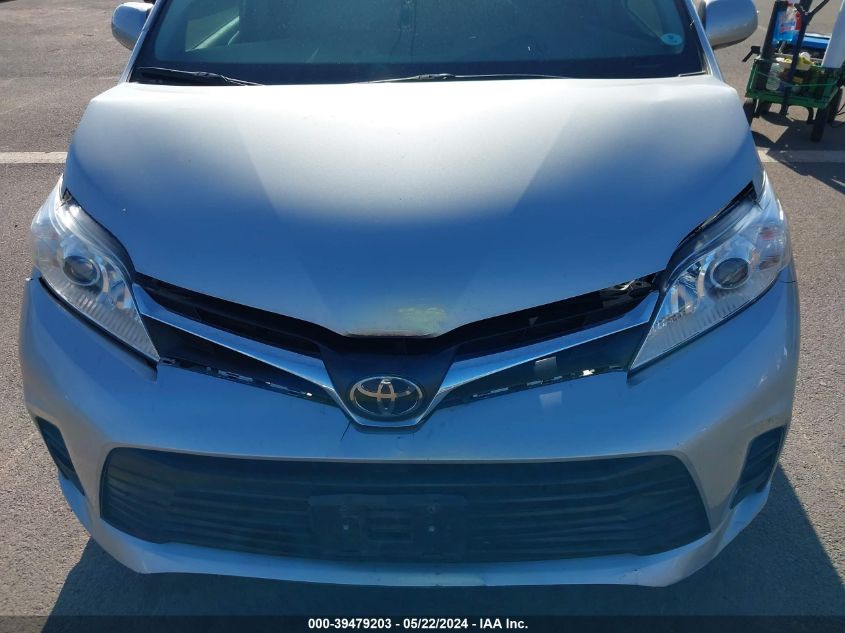 2020 Toyota Sienna Le VIN: 5TDKZ3DC0LS071740 Lot: 39479203