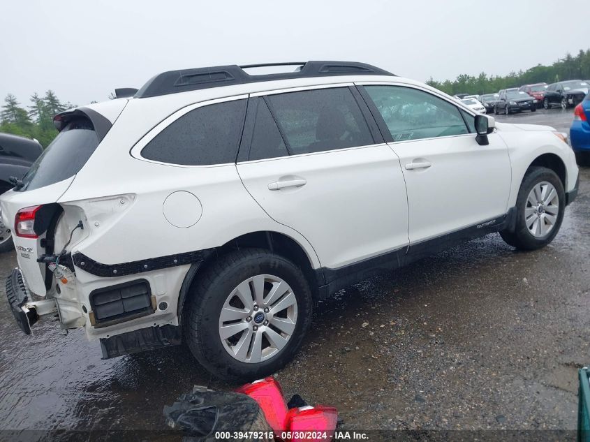 2017 Subaru Outback 2.5I Premium VIN: 4S4BSACCXH3211551 Lot: 39479215