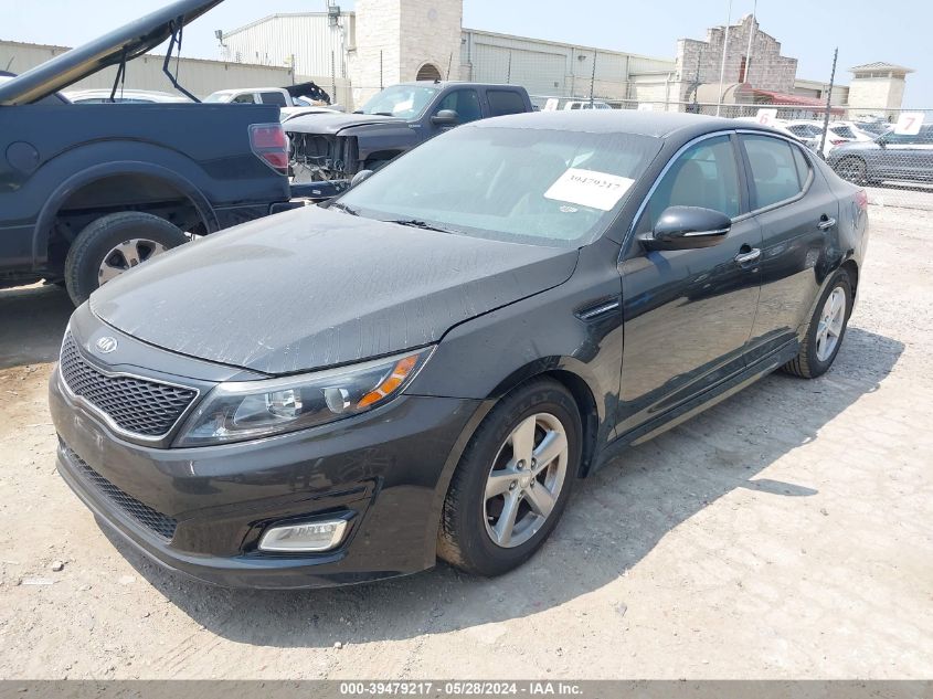 VIN 5XXGM4A71FG386182 2015 KIA OPTIMA no.2