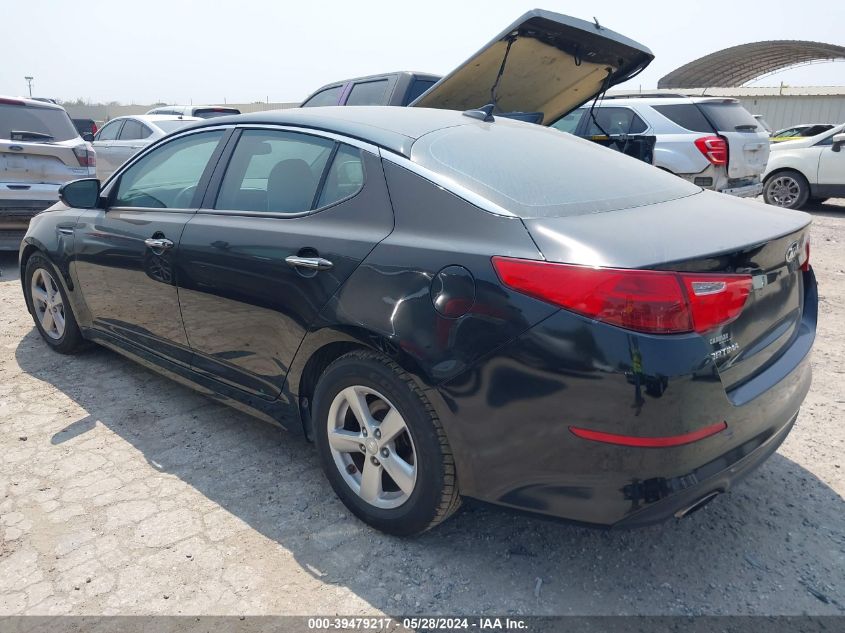 VIN 5XXGM4A71FG386182 2015 KIA OPTIMA no.3