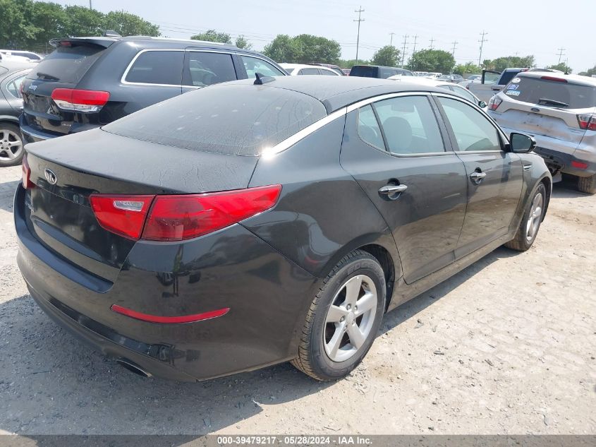 VIN 5XXGM4A71FG386182 2015 KIA OPTIMA no.4