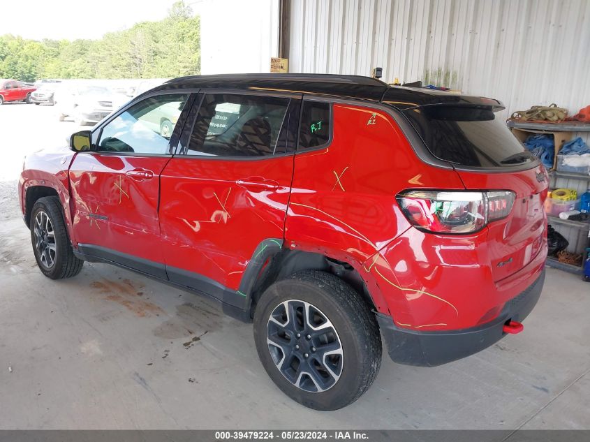 2021 Jeep Compass Trailhawk 4X4 VIN: 3C4NJDDB4MT589147 Lot: 39479224