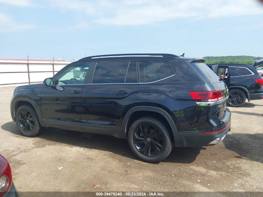 2022 Volkswagen Atlas 3.6L V6 Se W/Technology VIN: 1V2JR2CA0NC546294 Lot: 39479240