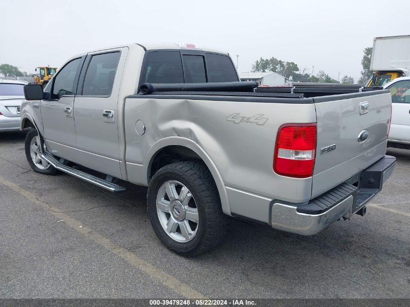 2006 Ford F-150 Supercrew VIN: 1FTPW14556FB06944 Lot: 39479248