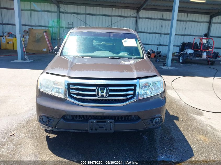 2014 Honda Pilot Lx VIN: 5FNYF3H28EB018960 Lot: 39479250